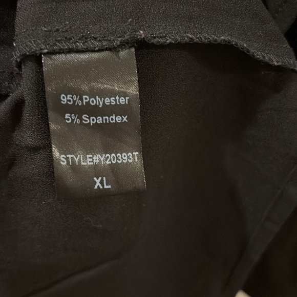 Pomander Place Black Tiered dress - size XL - Longsleeve - great condition - Picture 4 of 5